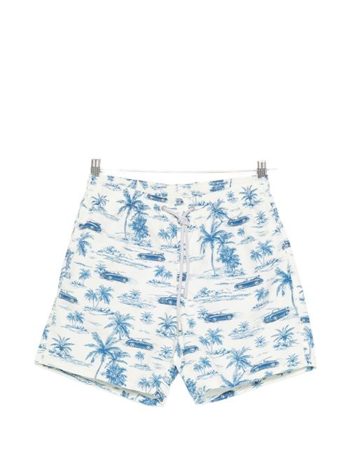 Costume boxer uomo MC2 Saint Barth con stampa palme MC2 SAINT BARTH | GUSTAVIA01078L